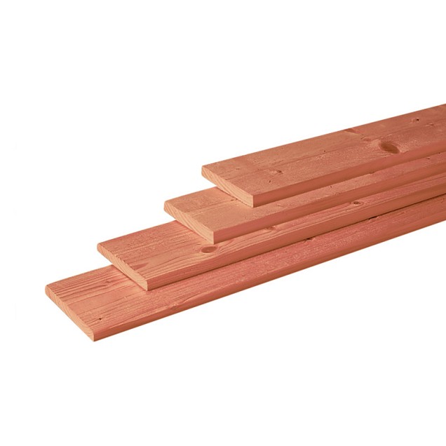 Douglas geschaafde plank gedroogd 18x160x1800mm  Blank
