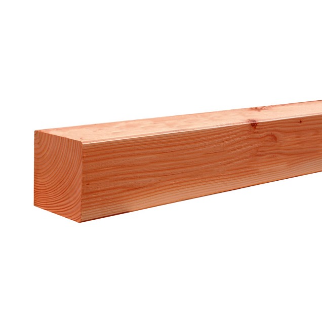 Douglas geschaafde Paal 140x140x3000mm Blank