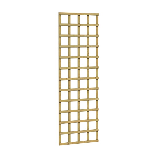 Vuren Trellis de Luxe, 60 x 180 cm, groen ge‹mpregneerd.