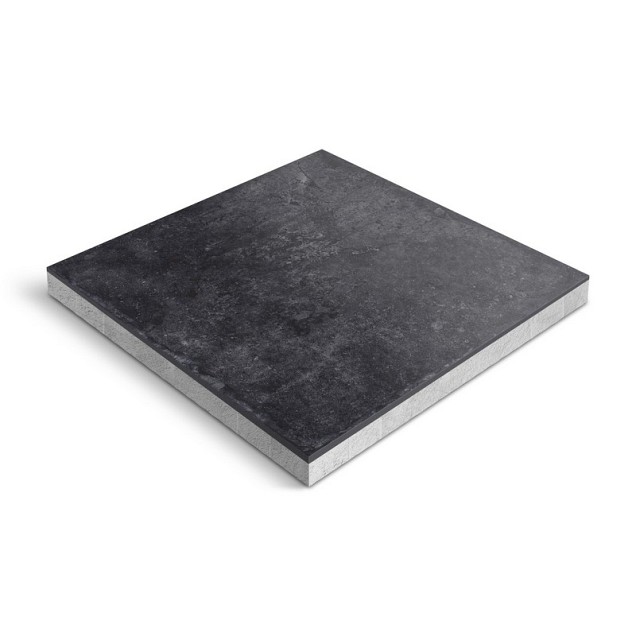 *Aanbieding KeraBeton Materie Nero 60x60x4cm