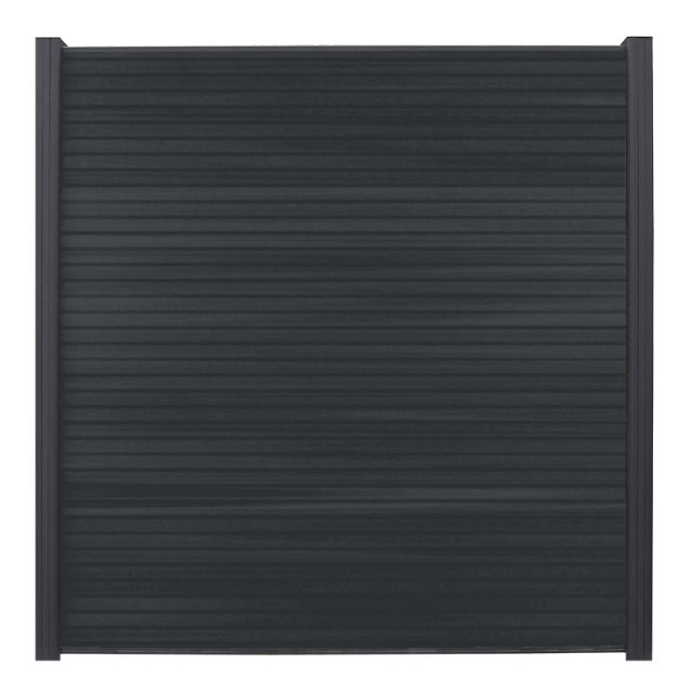 *Profi-fence Rhombus Scherm 175(b)x184(h)cm Solid Black