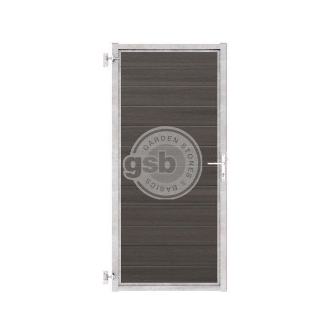 Tuinpoort Profi-Fence | Cloudy Grey | Verzinkt frame