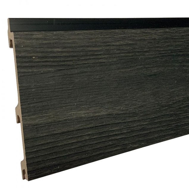 Gevelbekleding Stripes Charcoal Black 