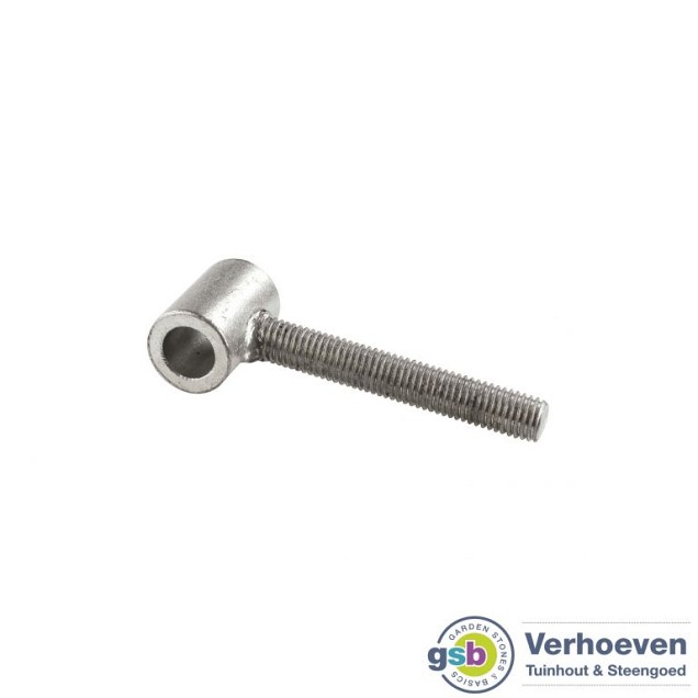 *Verstelbaar draad met oog voor stalen frame verzinkt