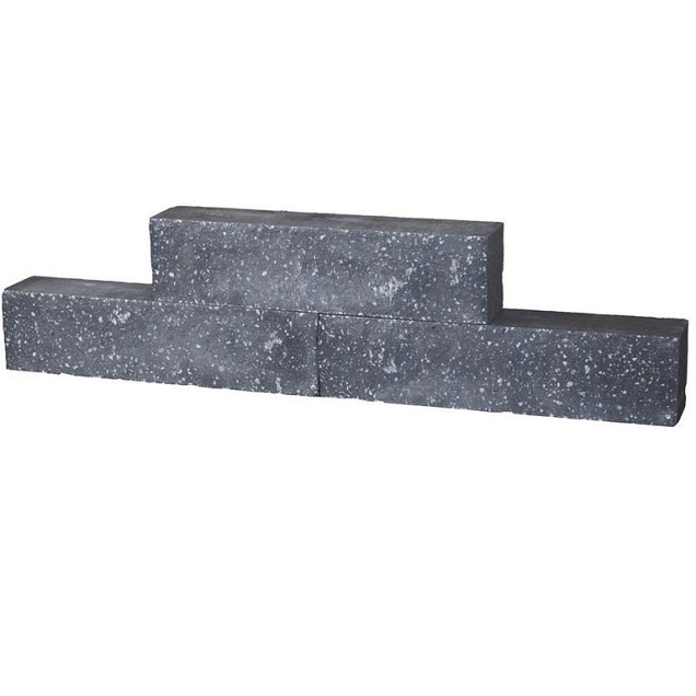 Gigasplitblok Noors Antraciet 60x12x15cm