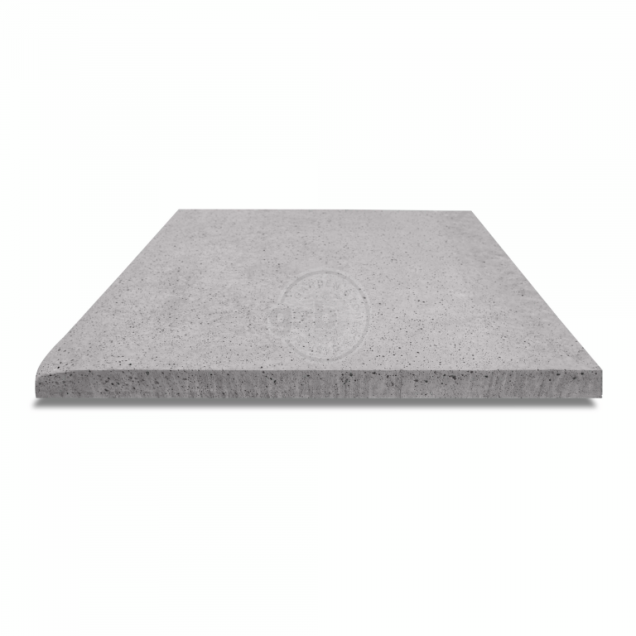 Oud Hollandsche zwembadrand hoekstuk 90cm graden 100x100x5cm Grijs