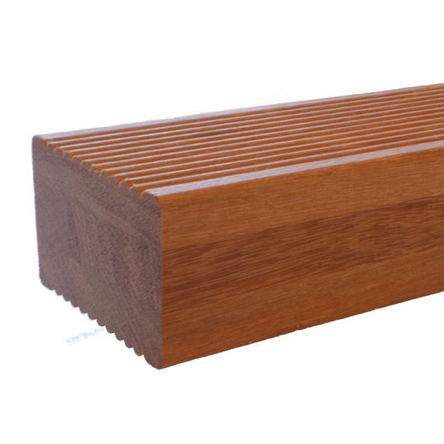 *Bangkirai vingerlasbalk 40x60x3950mm te gebruiken als onderbalk voor vlonder