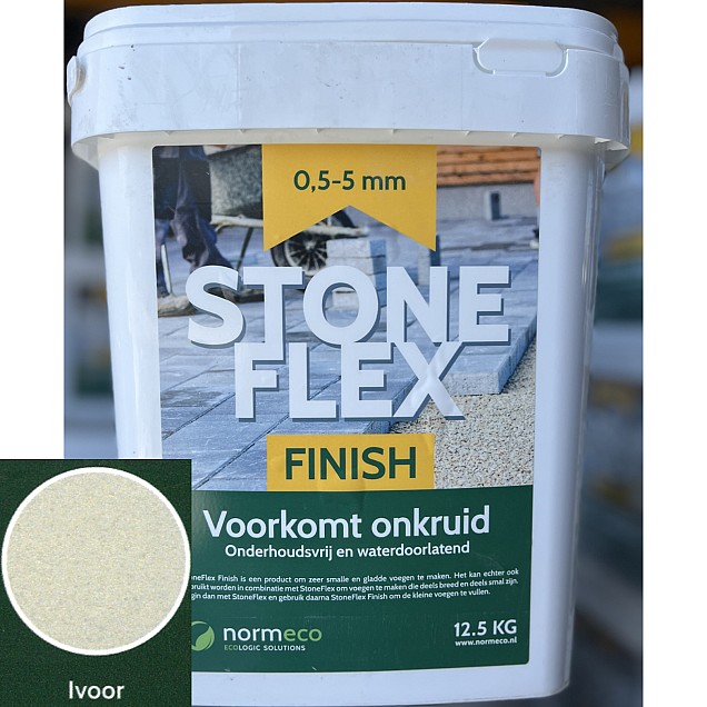 StoneFlex Finish Ivoor - extra fijn - voegmortel (alleen op bestelling)