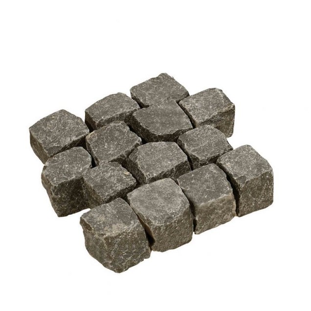 Kinderkop Vietnamese basalt 10x10x6-8cm Bekapt