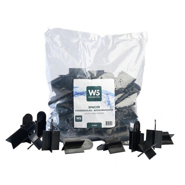 *Spacer Voegkruisje 3mm 50st (hoge uitvoering)