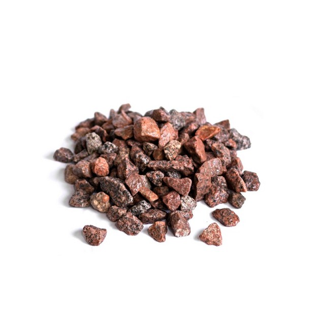 *Graniet split *rood* 16-22mm (zak 20kg)