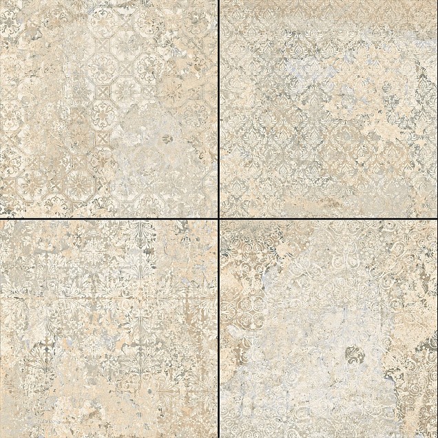 Kerabeton Sassari Deco Sand 60x60x4cm