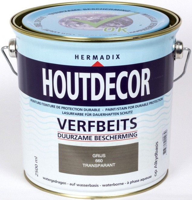 Houtdecor 660 tr.grijs 2500ml