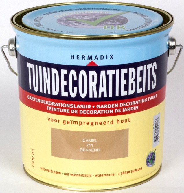 Tuindecoratiebeits 711 camel 2500ml