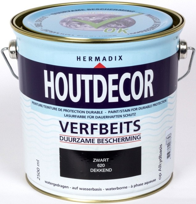 Houtdecor 620 zwart 750ml