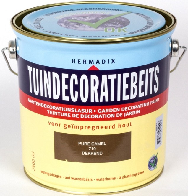 Tuindecoratiebeits 710 pure camel 2500ml