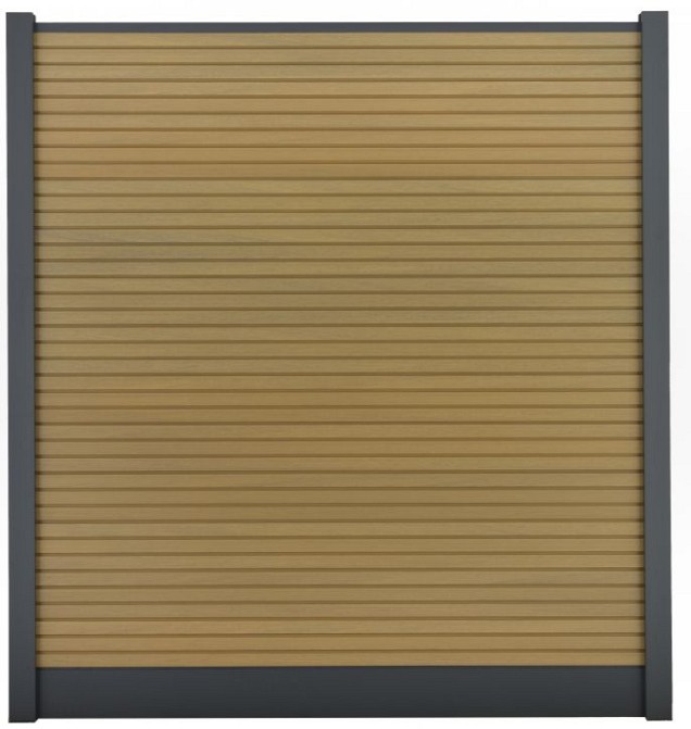 *Profi-fence Rhombus Scherm 175(b)x198(h)cm Teak