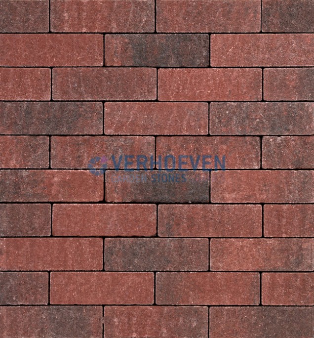 Dikformaat Natura 21x7x8cm Rood genuanceerd (uit assortiment 2019)
