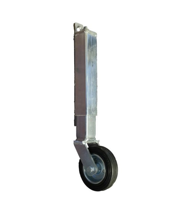 *Loopwiel met veer t.b.v. Poort klein model