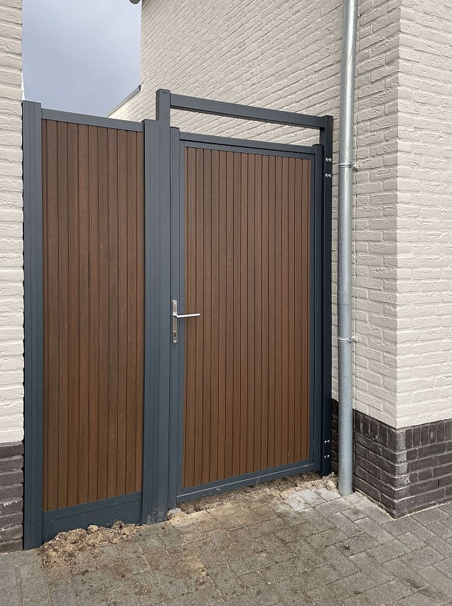 *Profi-fence Rhombus Scherm 175(b)x198(h)cm Savanna Brown Verticaal