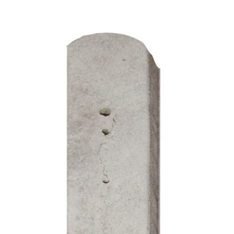 *Betonpaal Recht 110cm Toog 120cm U205 Grijs 10x10x207cm
