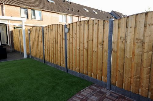 *Betonpaal Recht 90cm UR180 Antraciet 10x10x180cm