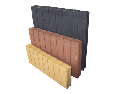 *Blokjesband zwart 6x60x50cm