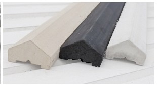 *Betonnen afdekkap Antraciet t.b.v. dubbelzijdig 180 cm