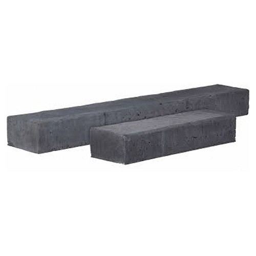 *Betonbiels 12x20x120 cm antraciet