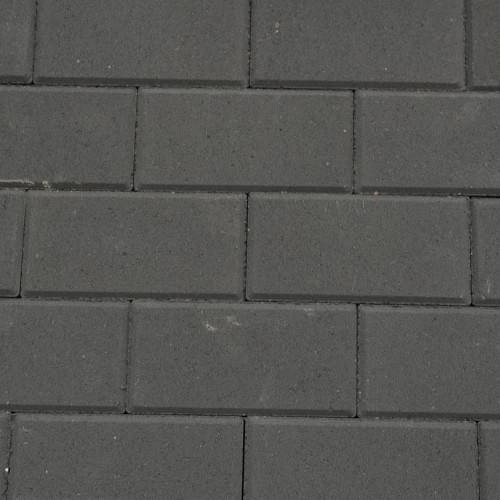 *Betonklinker 21x10.5x8cm KOMO antraciet met deklaag