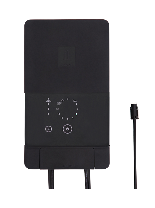 *HUB-100 Transformator 12V AC, 100W, met sensor en timer op=op!