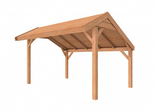 Douglasvision kapschuur Comfort 400x250cm kleurloos ge?mpregneerd.