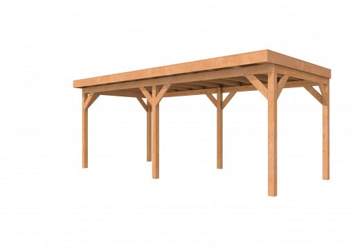 Douglasvision buitenverblijf Comfort 600x270cm kleurloos ge?mpregneerd.