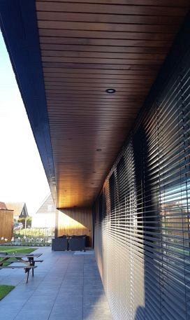 Gevelbekleding thermo Grenen 28x140x2400mm Double Rhombus