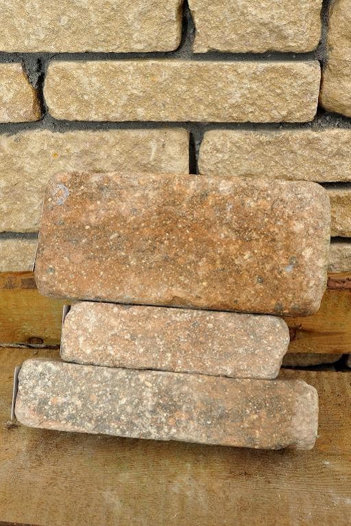 *Bekstone stapelelement Ironstone. bruin/zwart 305x65x102mm