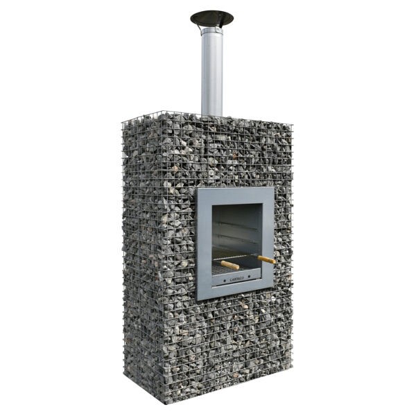 Classic Tuinhaard met BBQ | 110x180x60cm