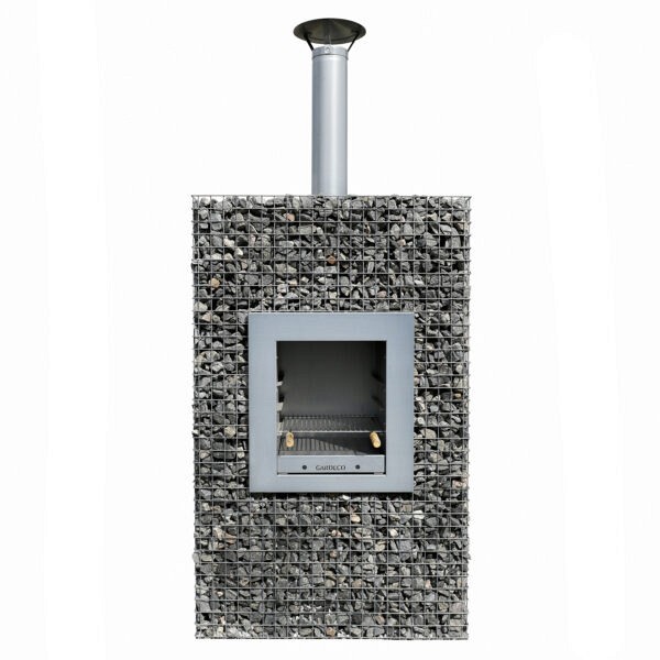 Classic Tuinhaard met BBQ | 110x180x60cm