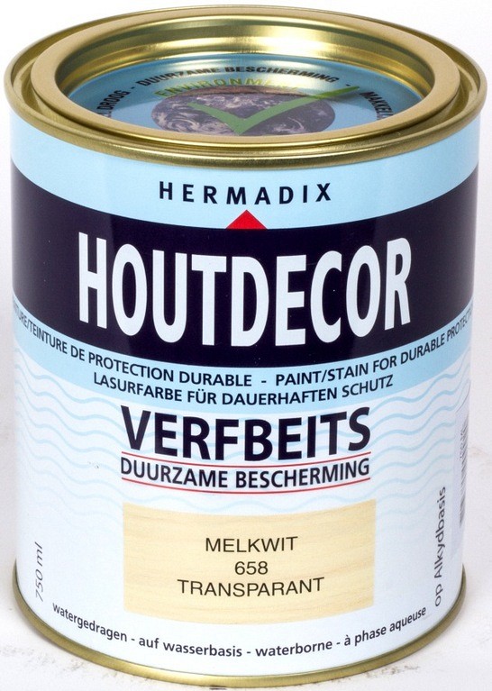Houtdecor 658 melkwit 750ml