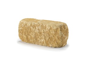 Bekstone stapelelement Buff brown. geel/paars 229x65x102mm