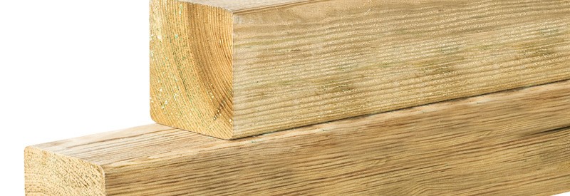 Geïmpregneerd tuinhout